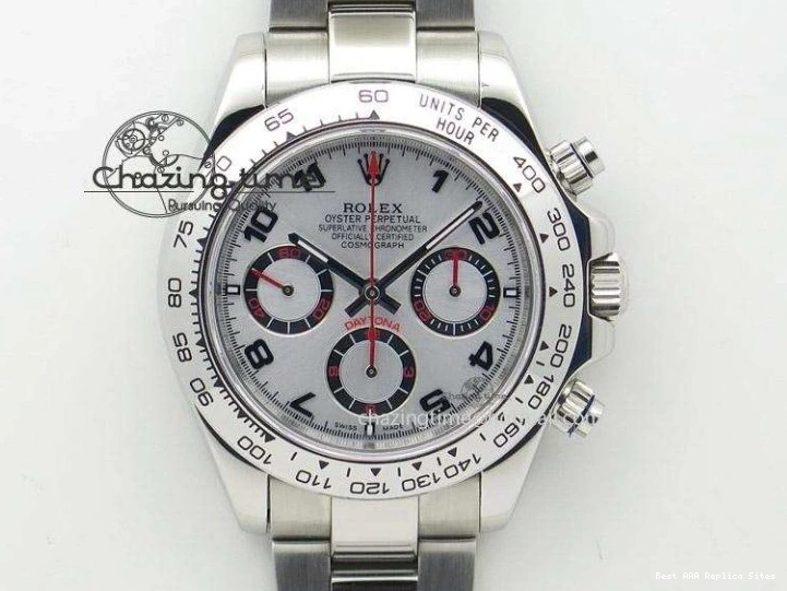 AAA Replica Watches Blue On Bracelet 116520 A SS Daytona Edition JF Dial 3944 Best QuickDry 1227